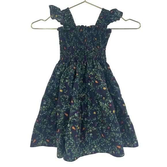 Hill House Other - hill house tiny nap dress emerald space floral SZ 5-6 Y 5/6Y